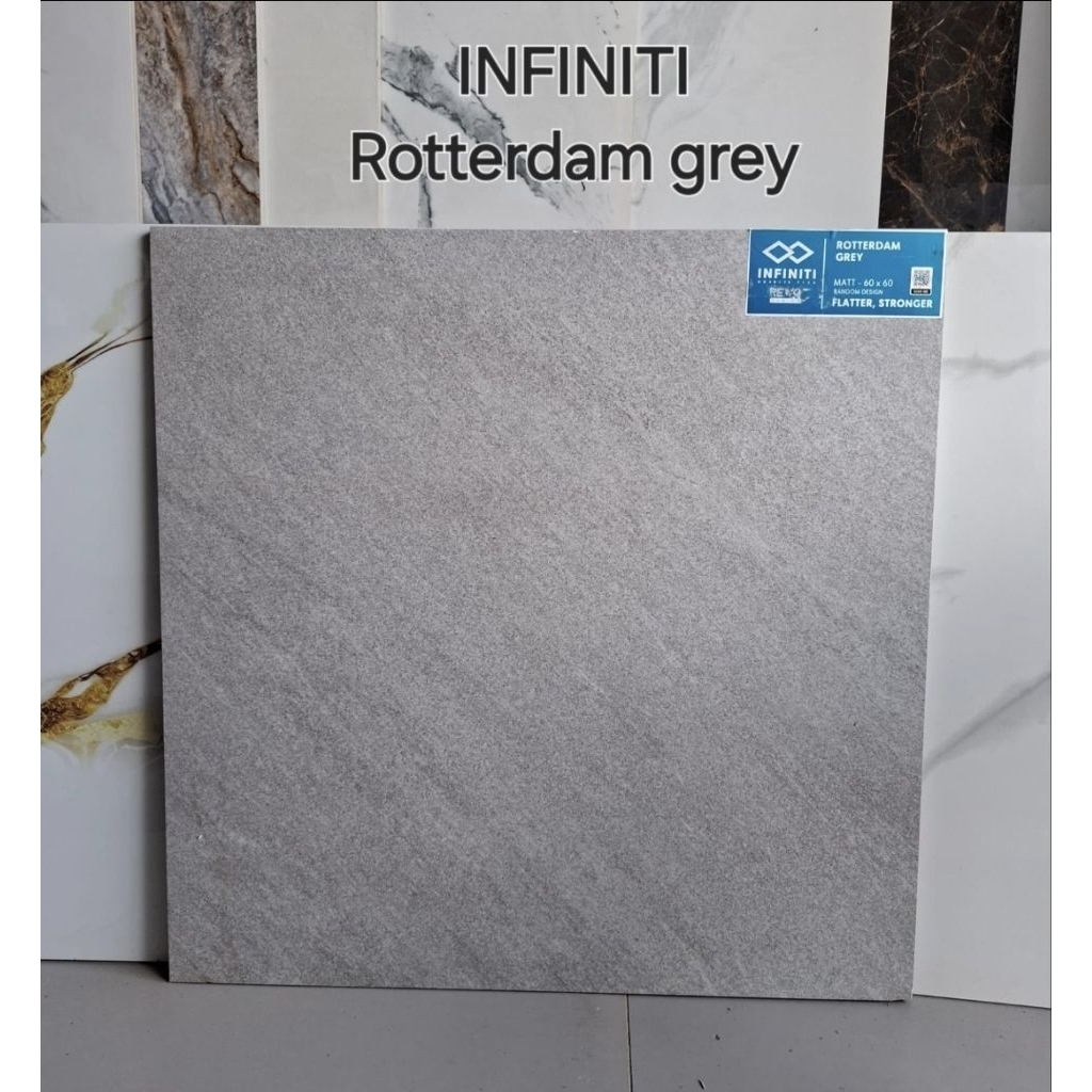 granit carpot / teras infinty rotterdam grey 60×60 granit kasar