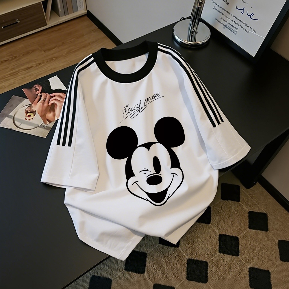 Butik Bebas Masalah - Butik Bebas Masalah - Kaos raglan stripe pria | Kaos distro anime oversize | A