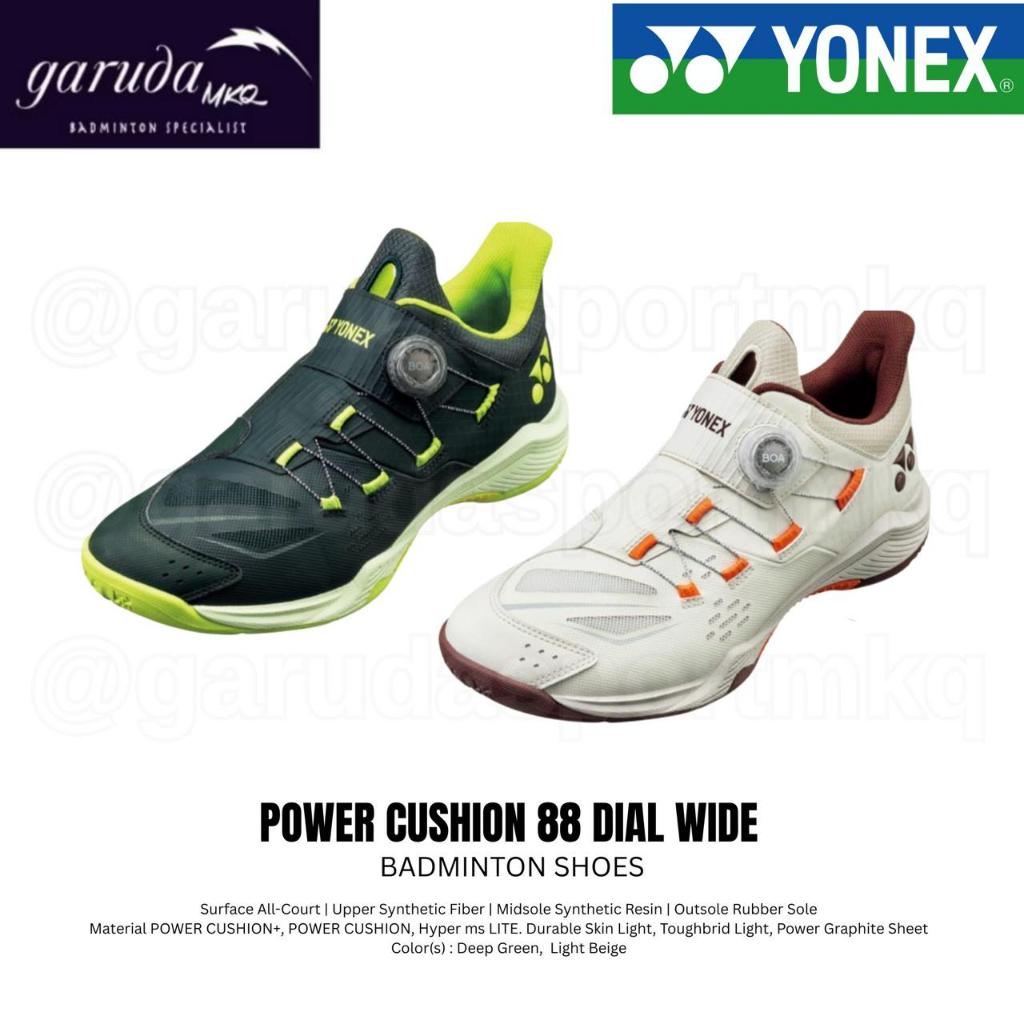 Sepatu badminton Yonex Power Cushion 88 Dial JP SERIES / DIAL 88 / SHB88D3W