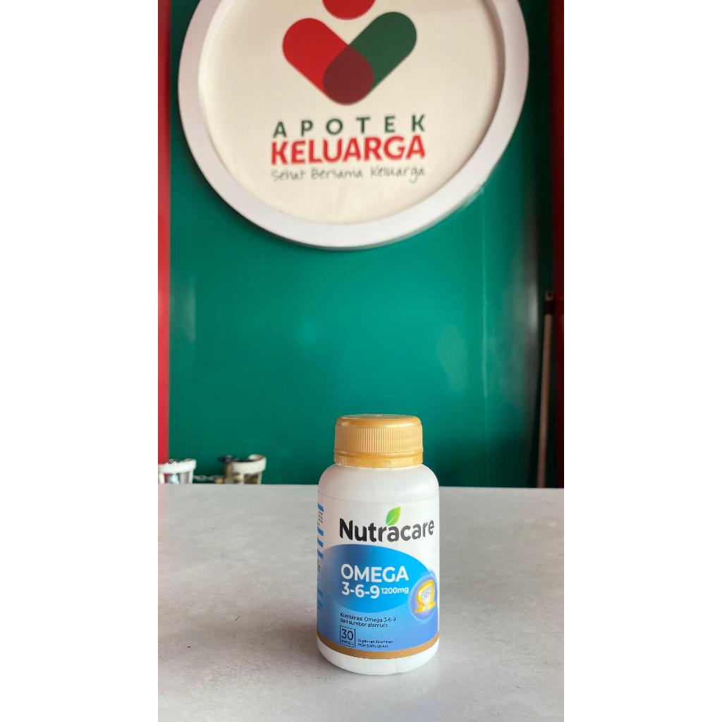 Nutracare Omega 369 30 kapsul OMEGA 3 6 9 EPA DHA FISH OIL MINYAK IKAN