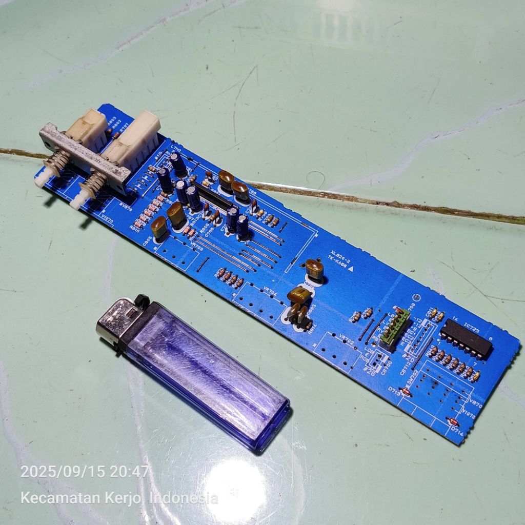 kit module tone control cabutan amplifier home theater YAMAHA bekas original belum ditest