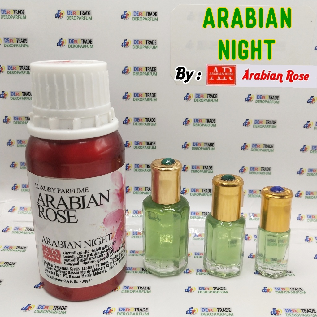 PARFUM ARABIAN NIGHT BY ARABIAN ROSE BIBIT MINYAK WANGI