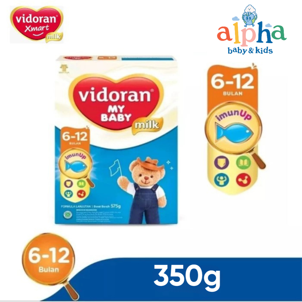 Vidoran My Baby Nutriplex Susu Formula 6 - 12 Bulan - Susu Bubuk 350gr