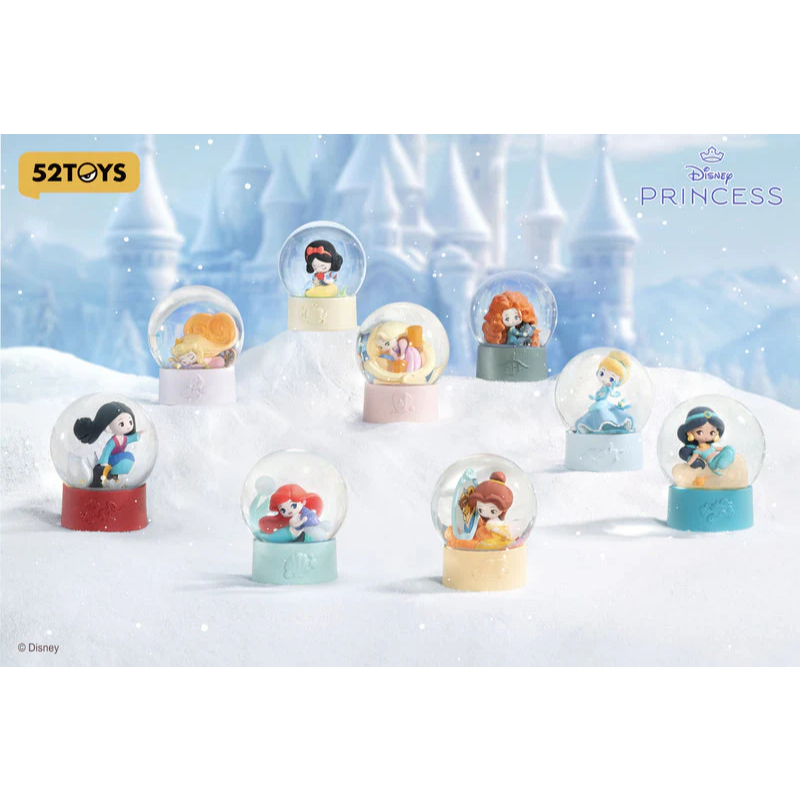 52toys Disney Princess Crystal Ball D-Baby Series Blindbox [FULL SET]