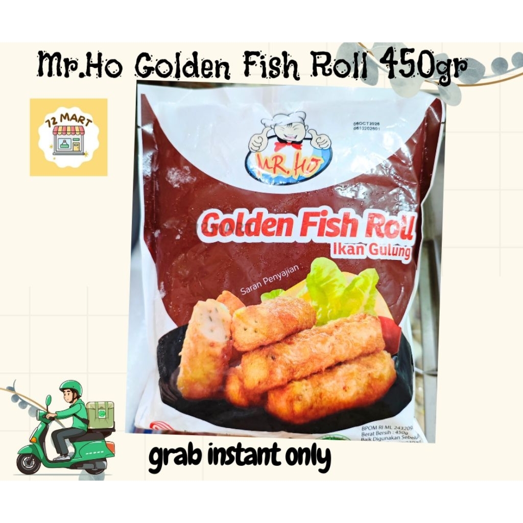 

Mr.Ho Golden Fish Roll 450gr