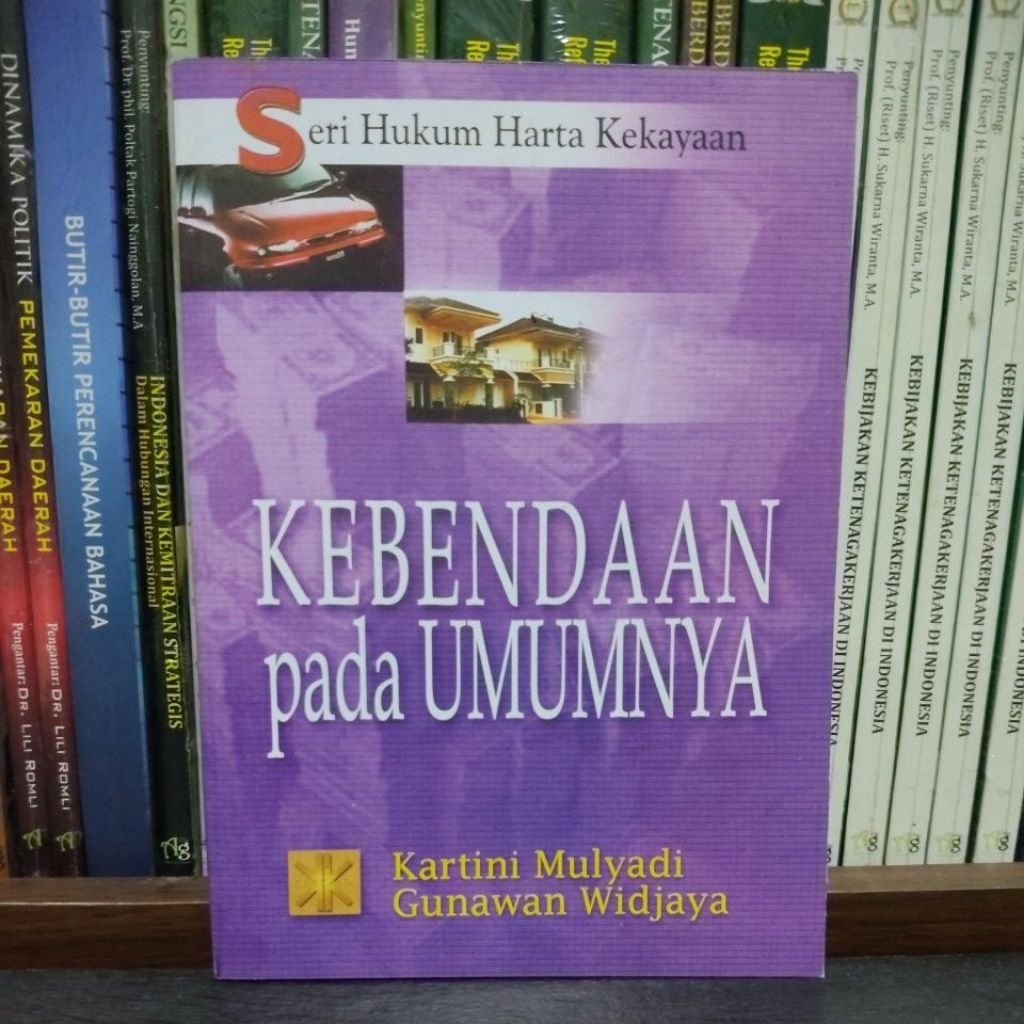 buku hukum kebendaan pada umumnya