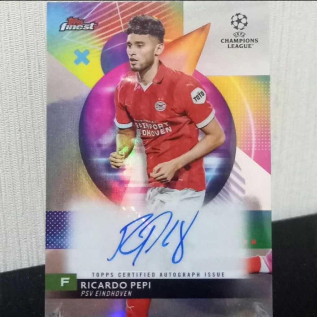 Ricardo Pepi, Autograph, Topps Soccer Card