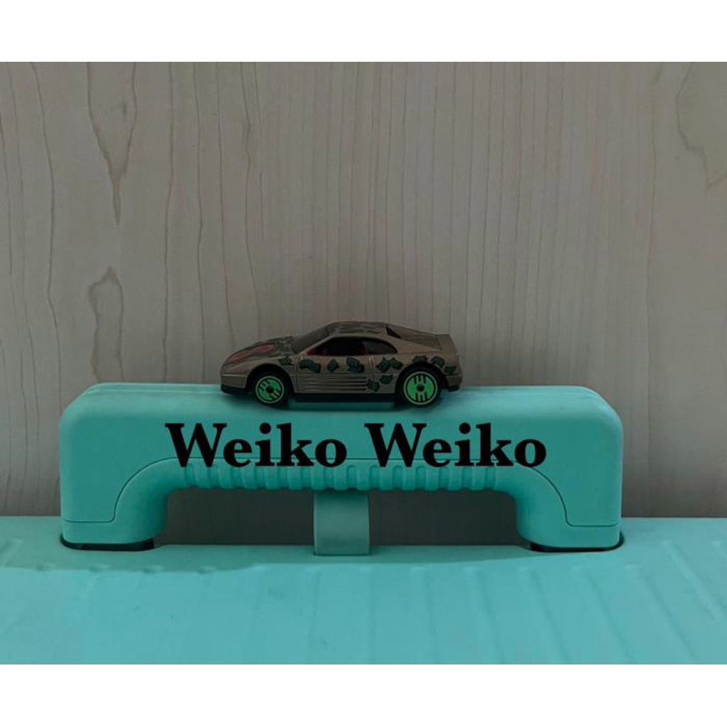 hotwheels loose ferrari 348 pelek green