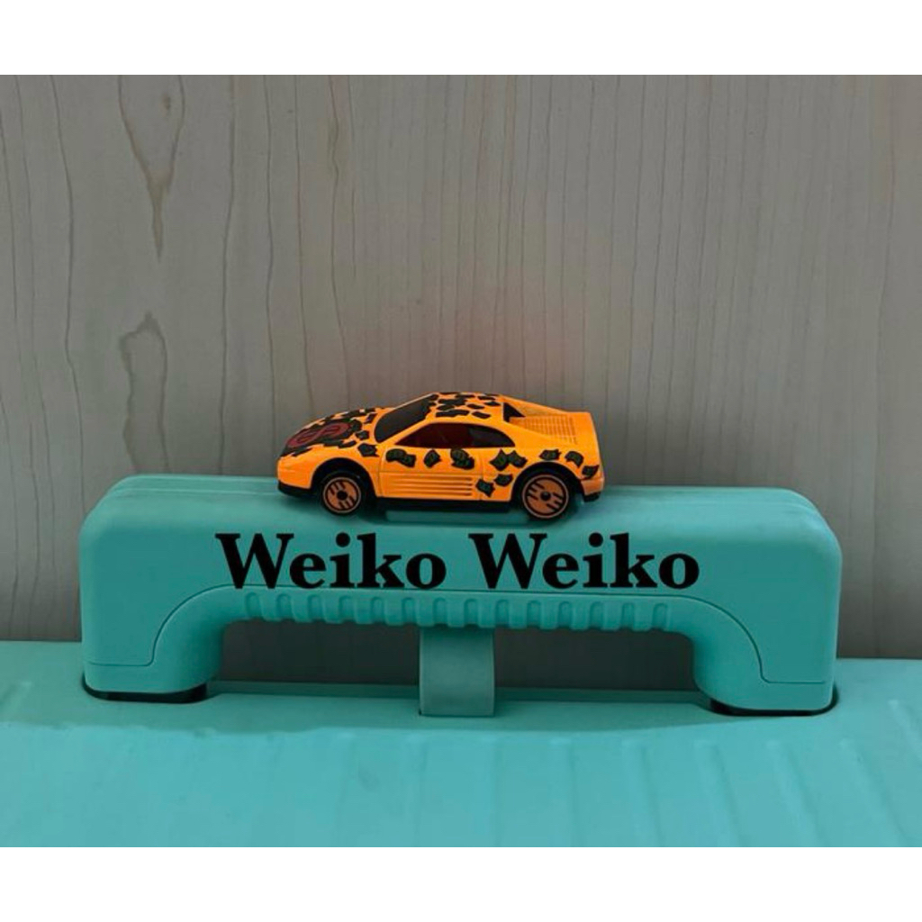 hotwheels loose ferrari 348 pelek orange