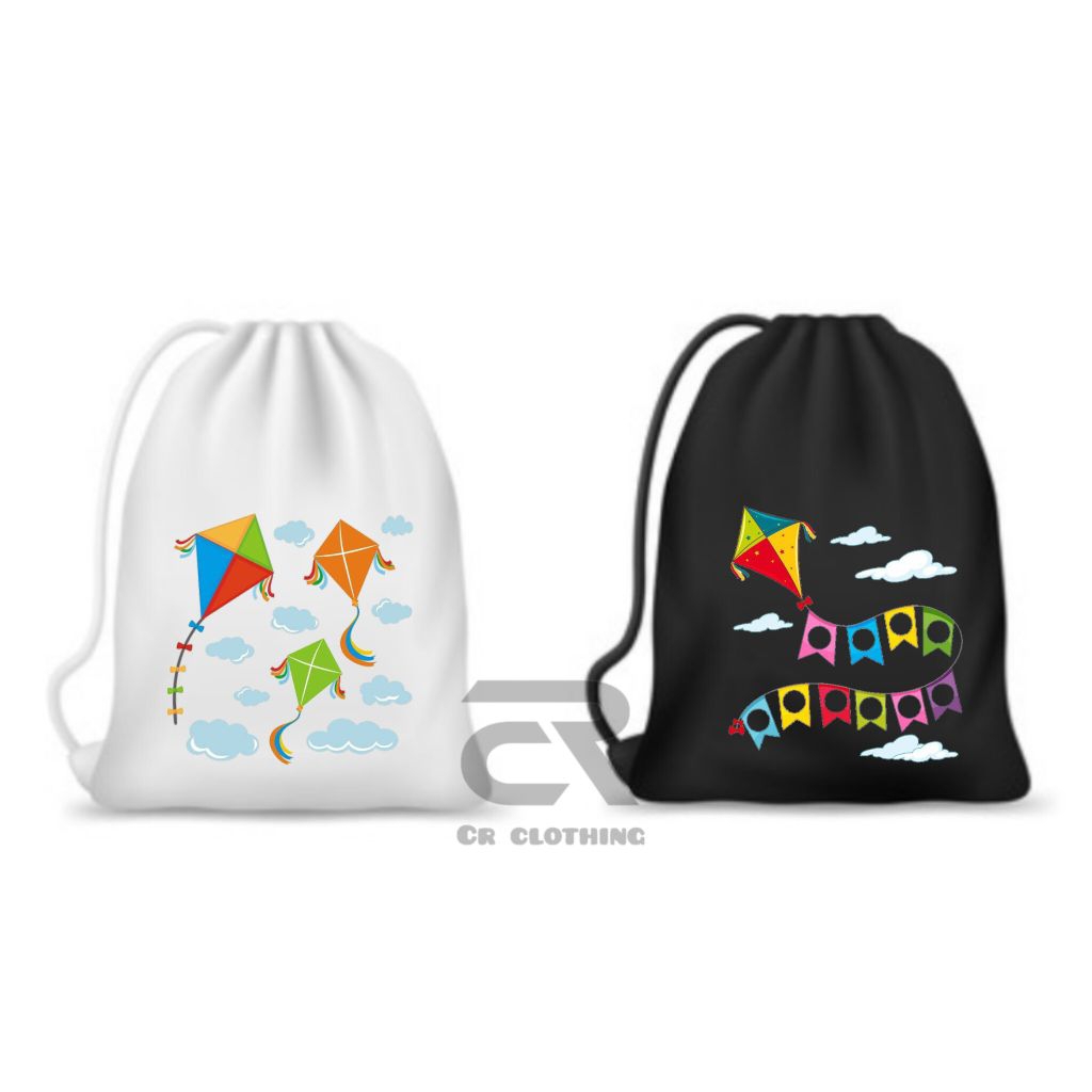 TAS SERUT STRING BAG LAYANG LAYANG TAS ANAK UNISEX TAS LAYANGAN