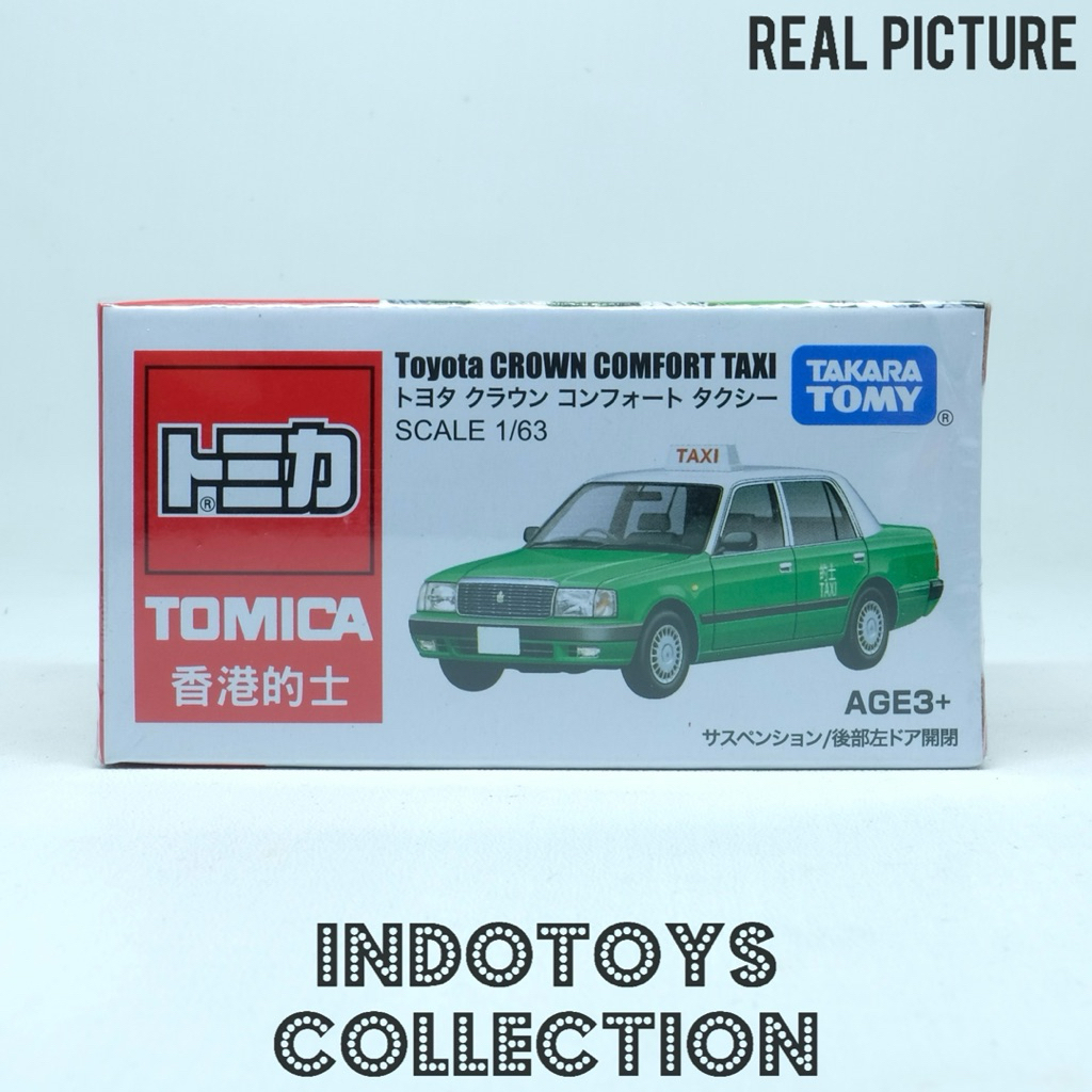 Tomica ~ Toyota Crown Comfort Taxi Green