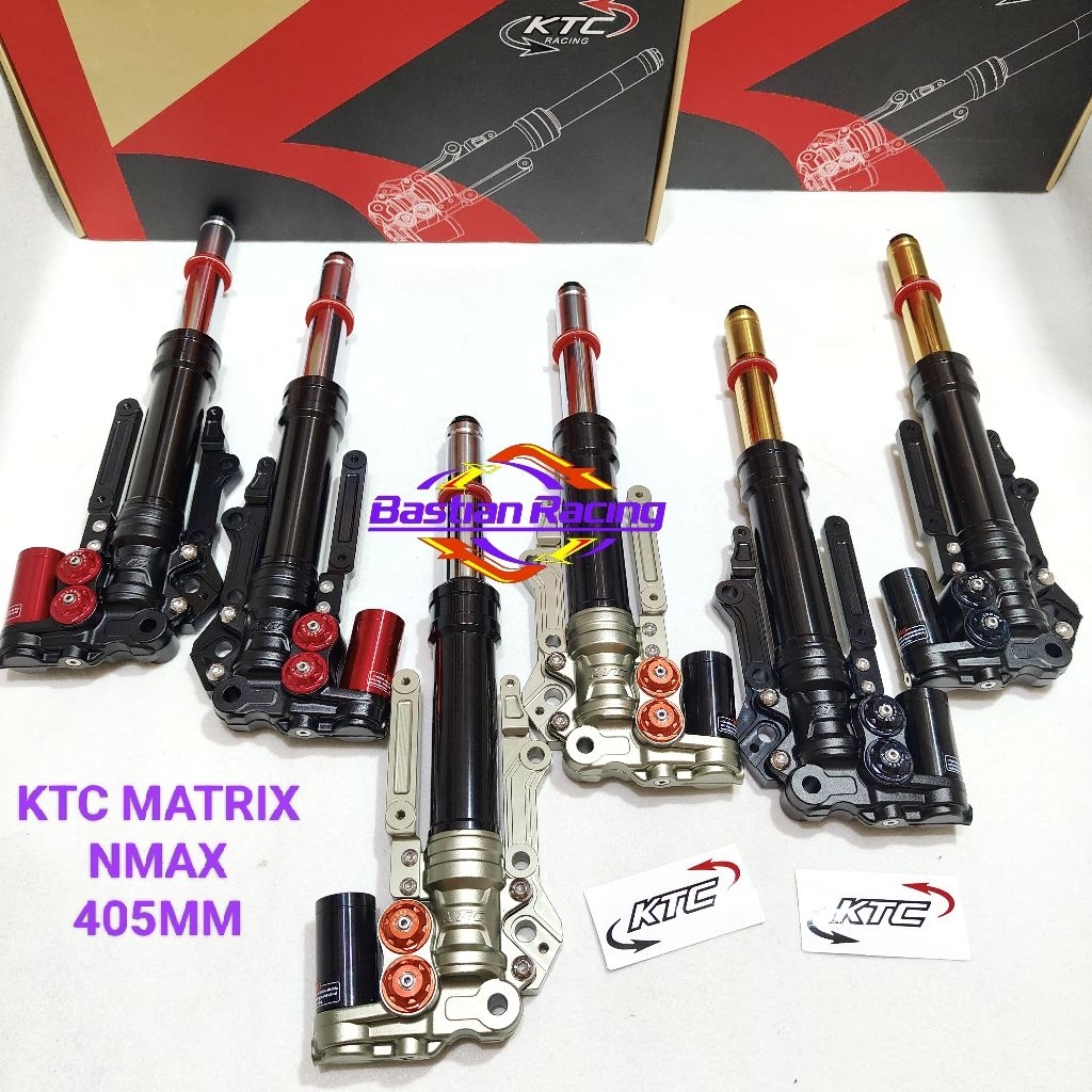Suspension Shock Depan Tabung Ktc matrix NMAX NEW NMAX OLD  Suspension Shockbreaker Depan Tabung Reb