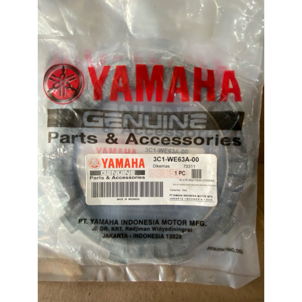 YAMAHA Kampas Kopling 3C1 Vixion Lama , Byson SET