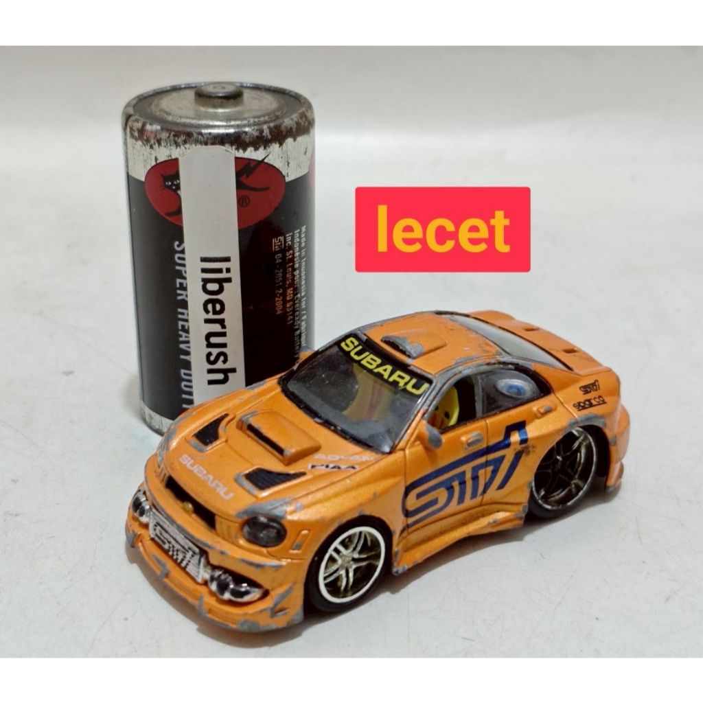 Diecast fuji heavy subaru impreza wrx sti xtuner rs 1/55