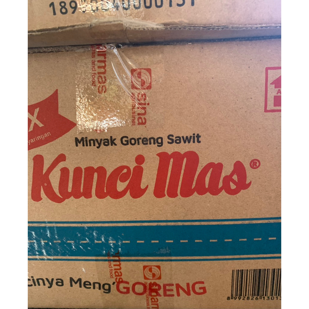 

1 DUS MINYAK KUNCI MAS Kemsan 2Liter isi 6pcs