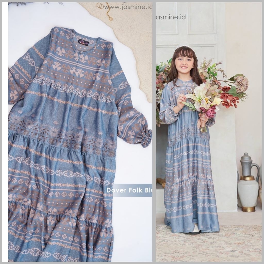 ARUM DRESS KIDS by JASMINE LIDIA HADIWINOTO / DRESS GAMIS ANAK / BAJU MUSLIM ANAK PEREMPUAN