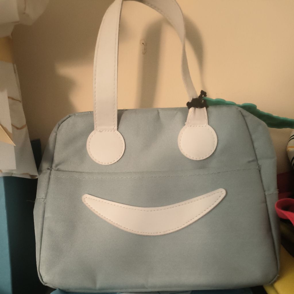 tas bekal lunch bag lunch box pokemon pikachu preloved