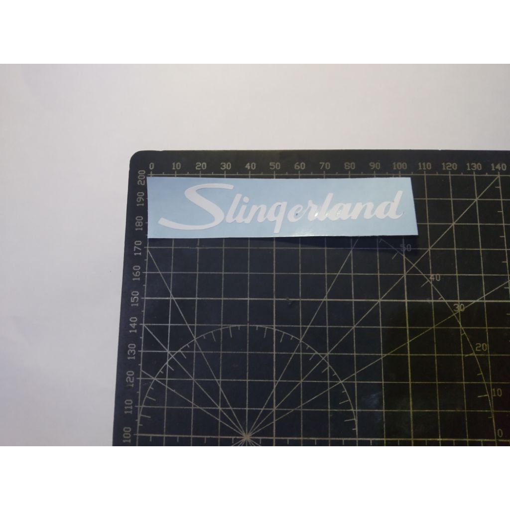 

stiker cutting slingerland