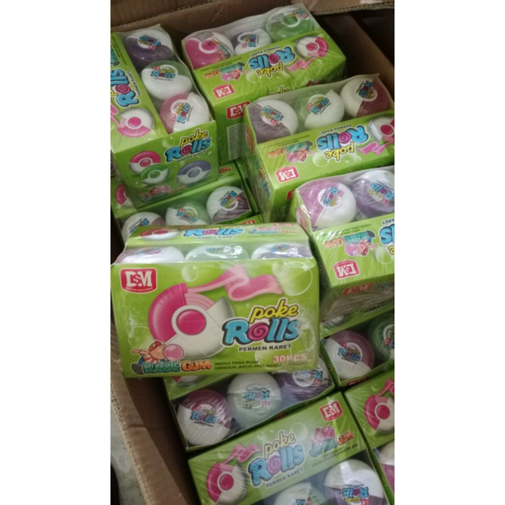 

PERMEN BUBBLE GUM POKE ROLLS