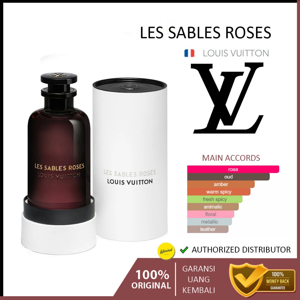 Original LV Les Sables Roses Louis Vuitton perfume for men and women (EDP) 100ML -parfum pria wanita