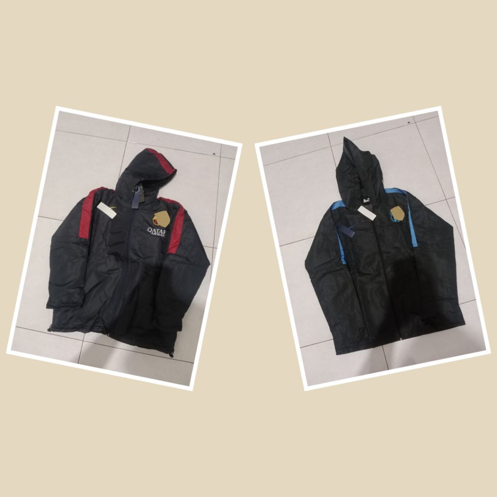 jacket/tracktop Barcelona bahan parasut