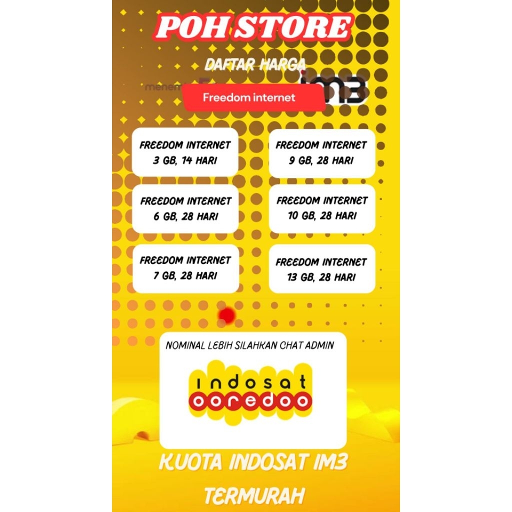 paket data Indosat IM3 | Indosat oredoo