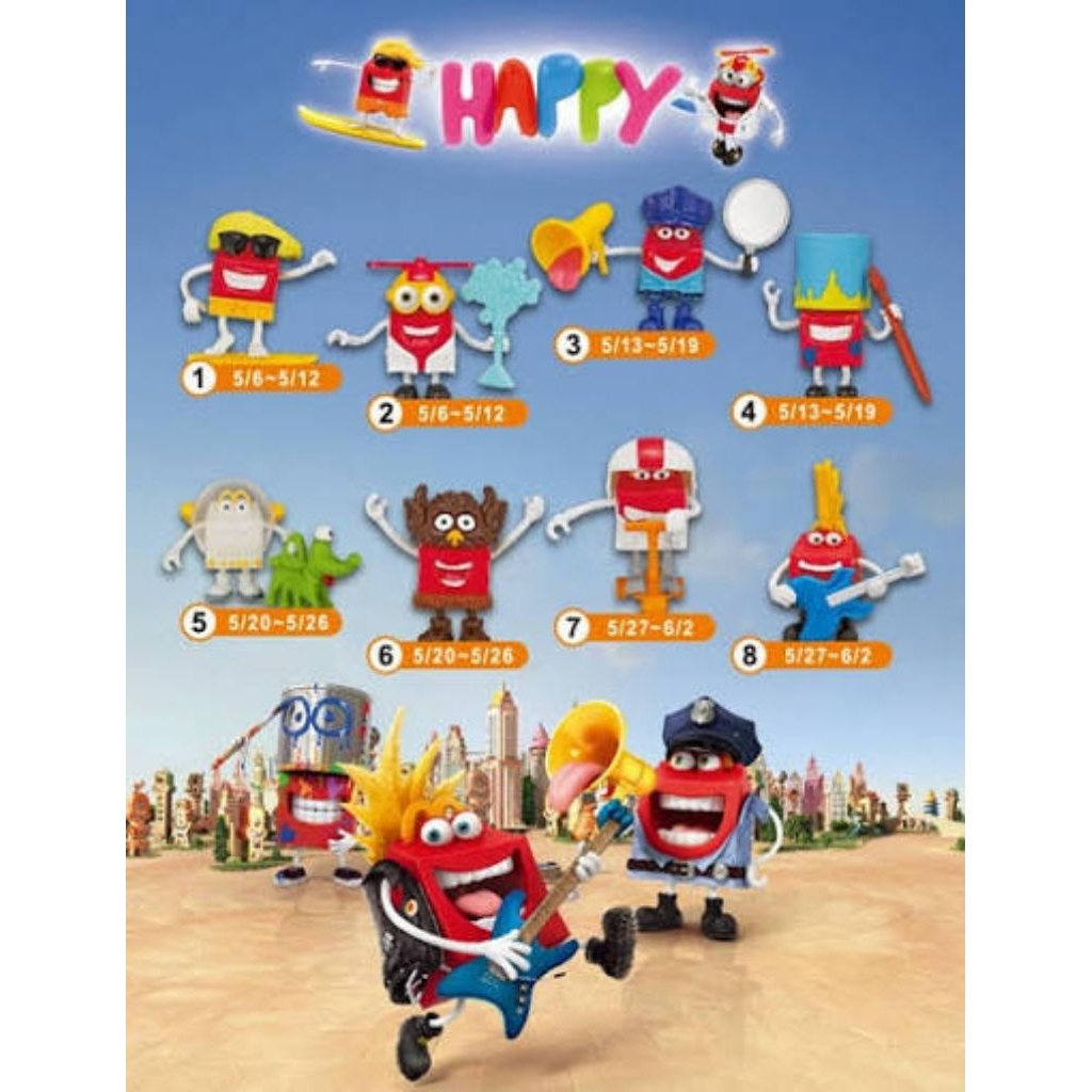 Happy meal Happy Maskot