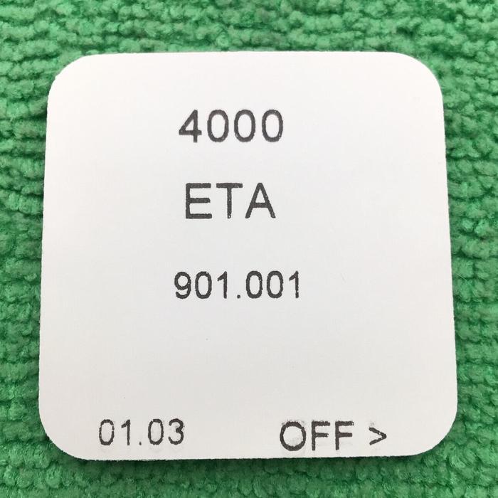 IC mesin ETA 901. 001 Swiss Made