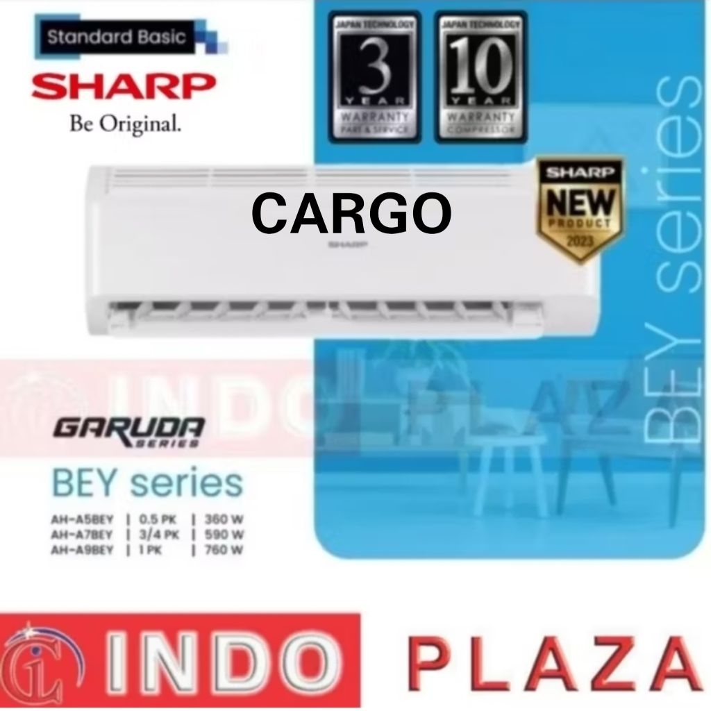 AC SHARP 1 PK INDONESIA AH-A9BEY ANTI KARAT (LUAR MEDAN)