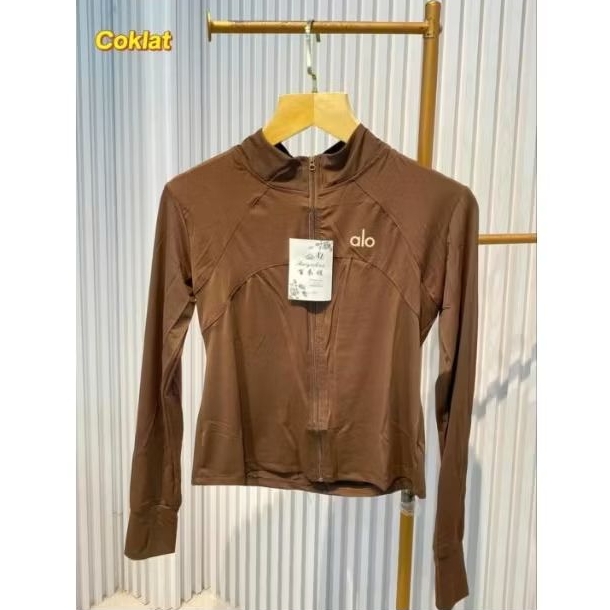 JAKET YOGA  ALO SPORT SLIMFIT VIRALL