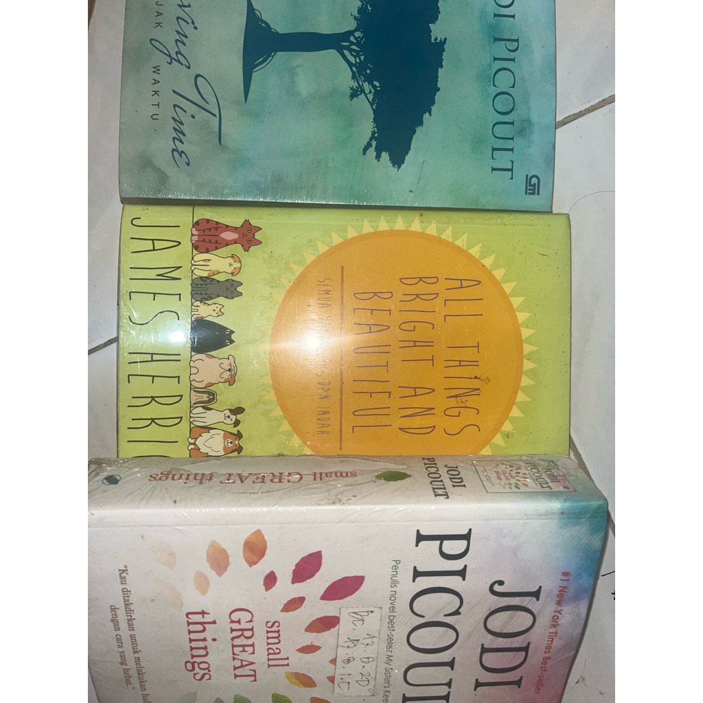 BUKU : (new) JODI PICOULT - JAMES HERRIOT TERJEMAHAN BAHASA INDONESIA SALE STOCK
