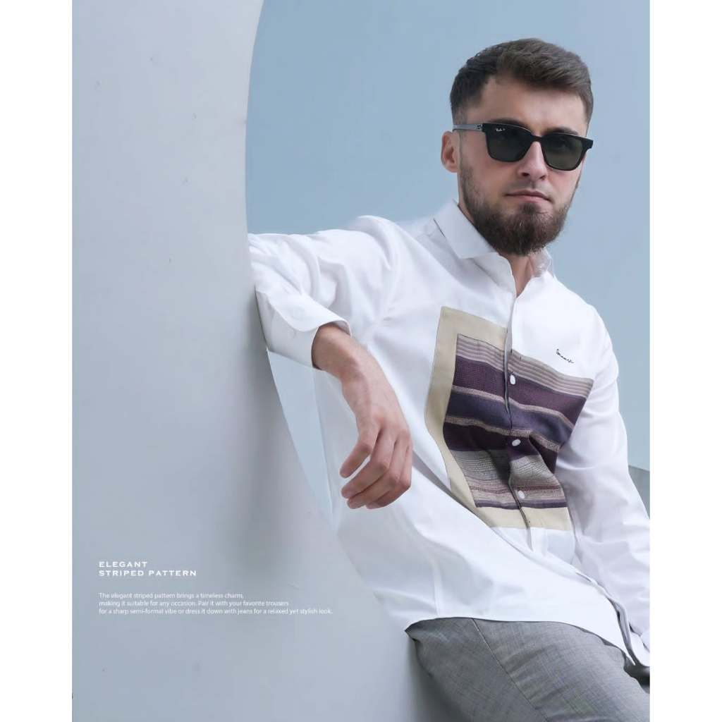 SAMASE Kemeja Koko Nirwana Lengan Panjang Pria