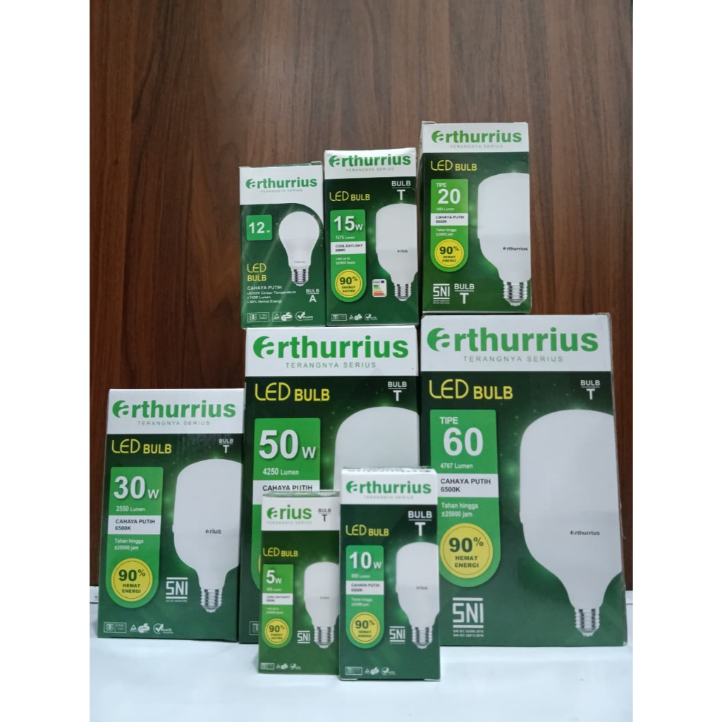 Lampu LED AIRUS (ARTHURIUS) 5-60 Watt