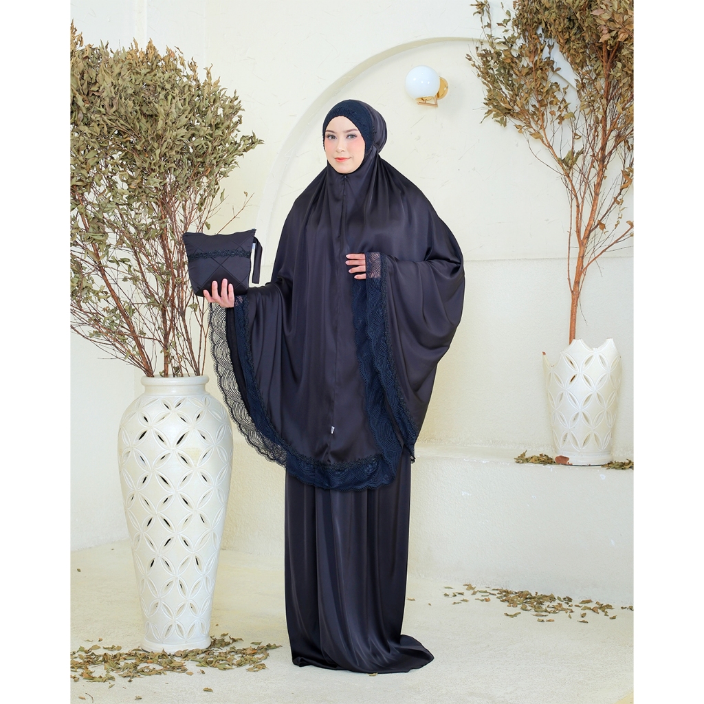 Premier Mukena - Khadijah Series - Black