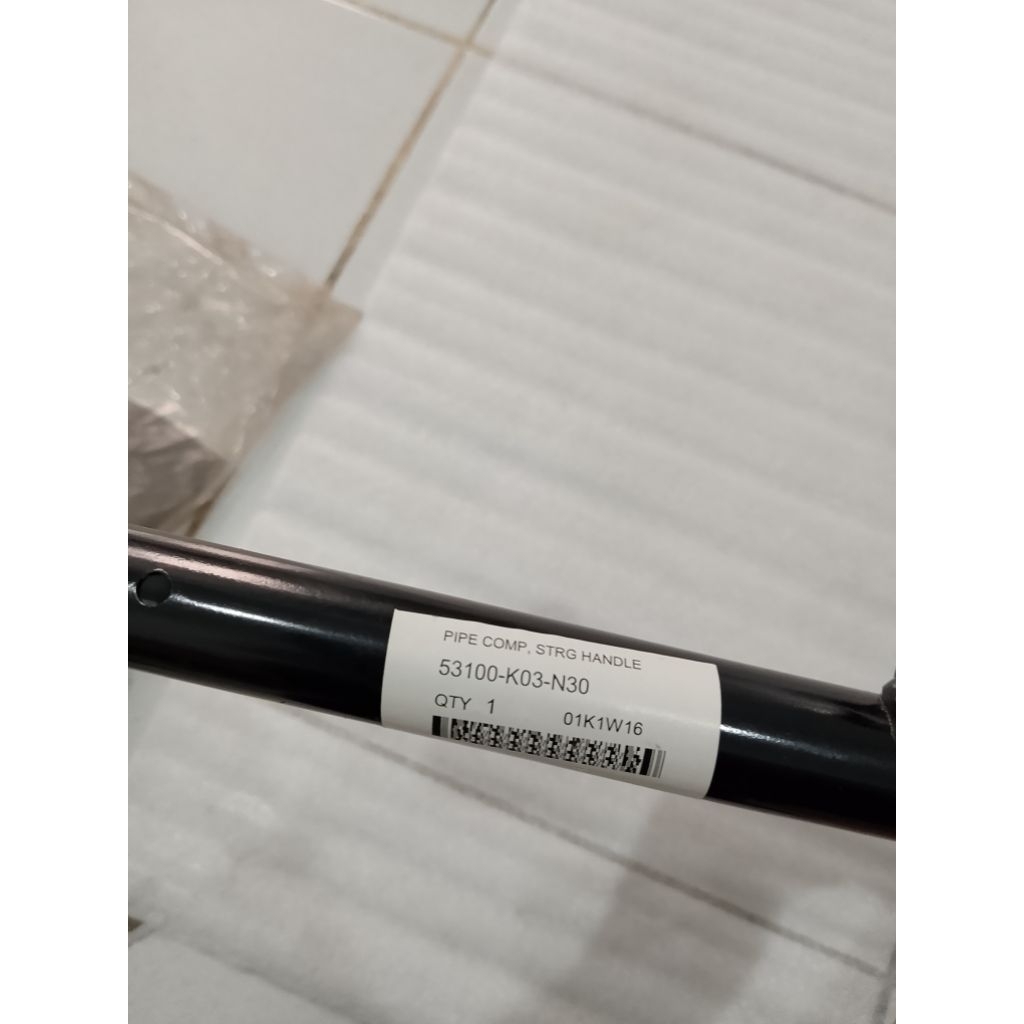 Stang Stir Honda Revo 110 FI Ori AHM 53100-K03-N30