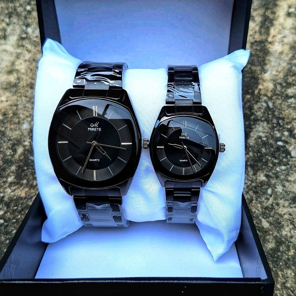 Jam tangan couple merek mirete