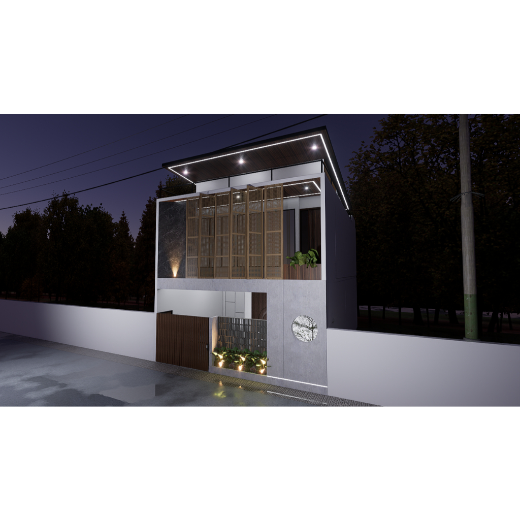 Model denah rumah minimalis harga permeter