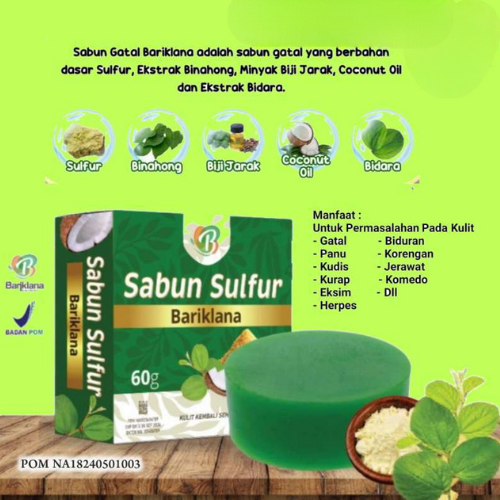 Sabun Sulfur – Sabun Gatal Paling Ampuh, Sabun Psoriasis, Sabun Gatal, Sabun Kutil, Sabun Gatal Sela