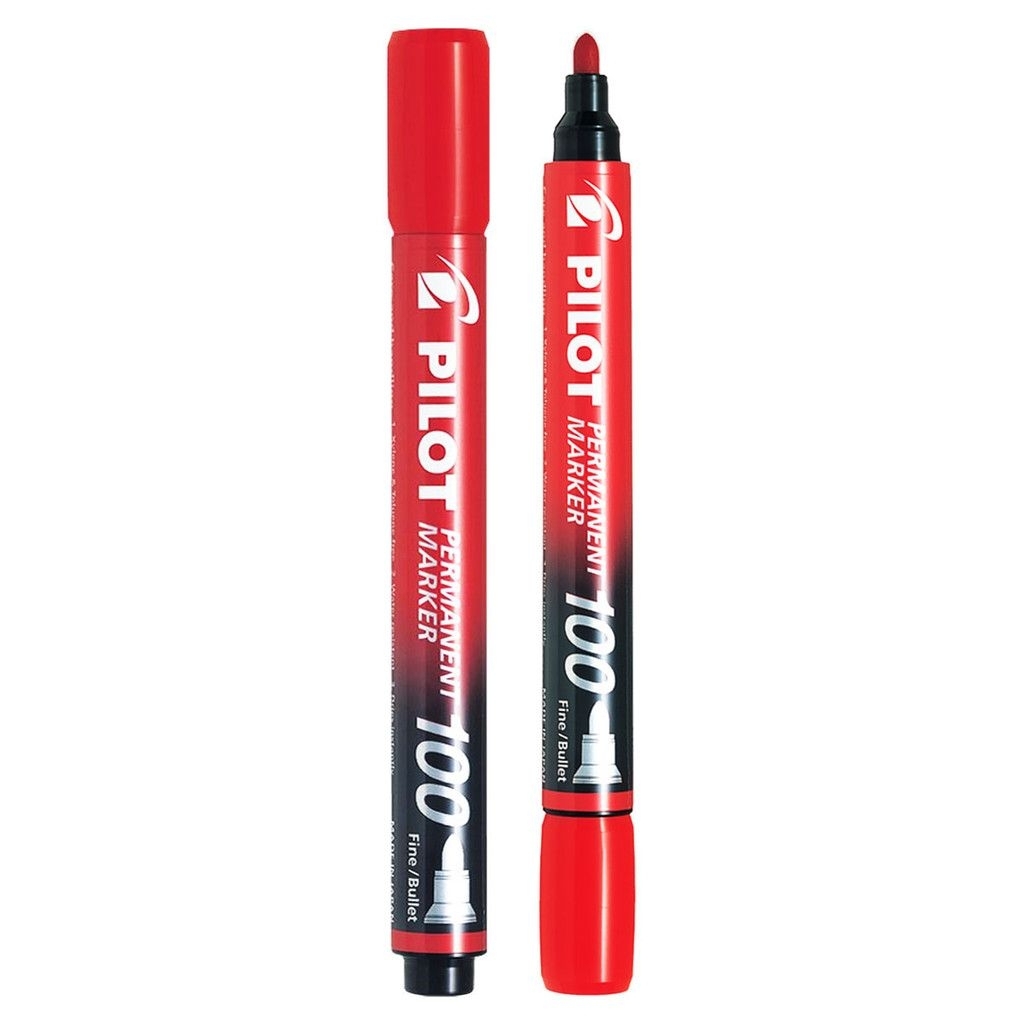 

Pilot Permanent Marker 100 F Red