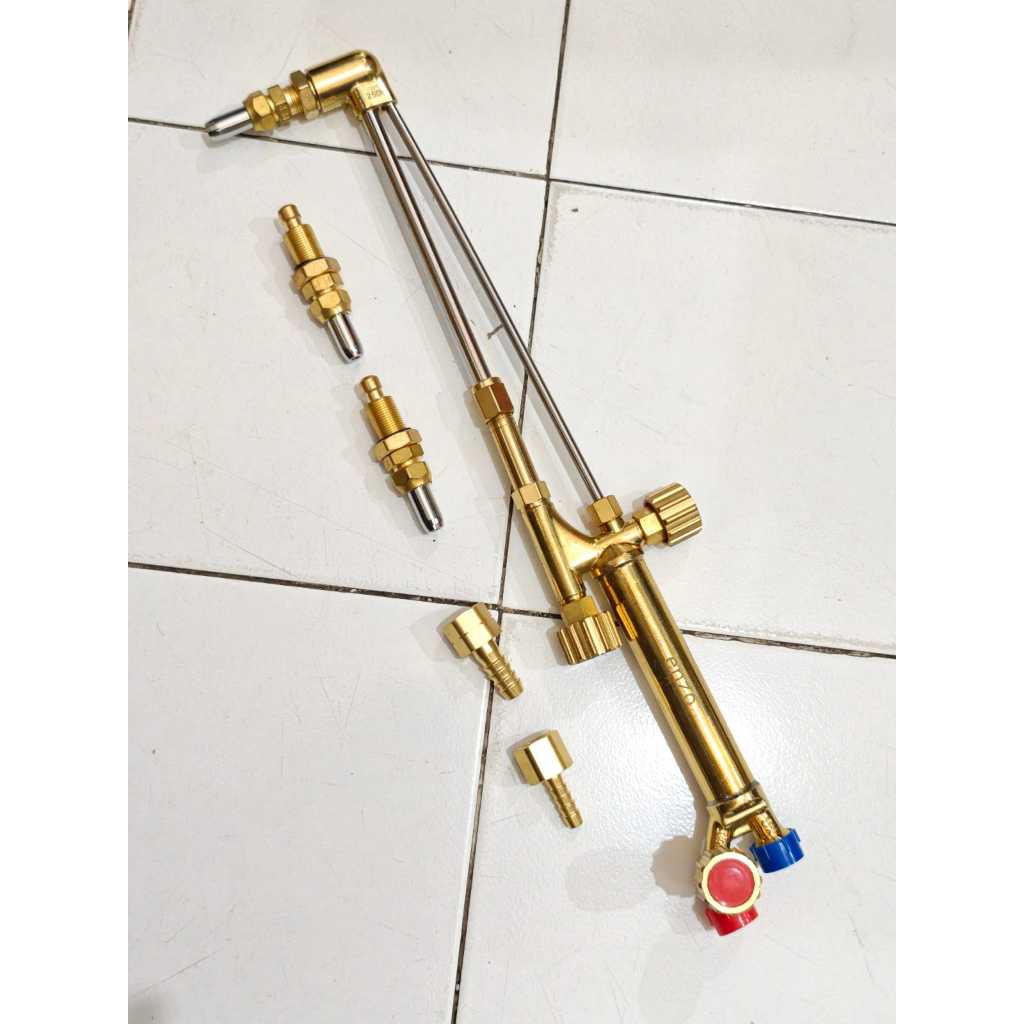 ENZO Blander Las potong - Cutting Torch M-Type Heavy Duty Kuningan