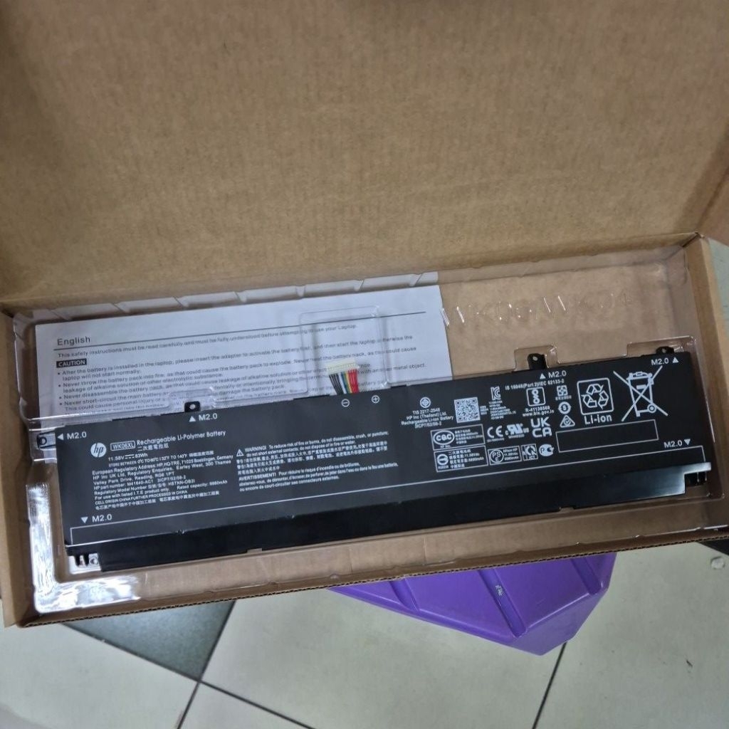 Baterai laptop HP Omen 16 WK06XL