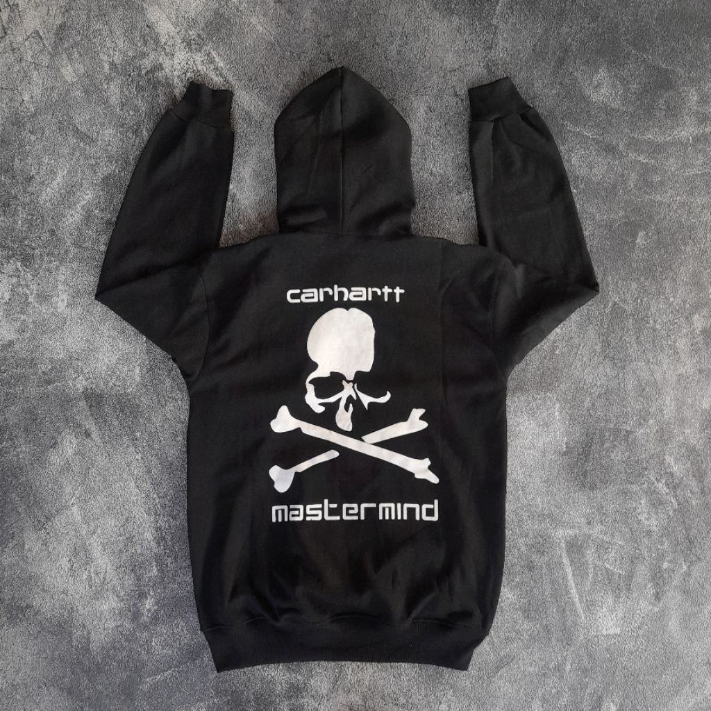 Hoodie Sweater Carhat x Mastermind Mat Cotton Flecee  Fulltag