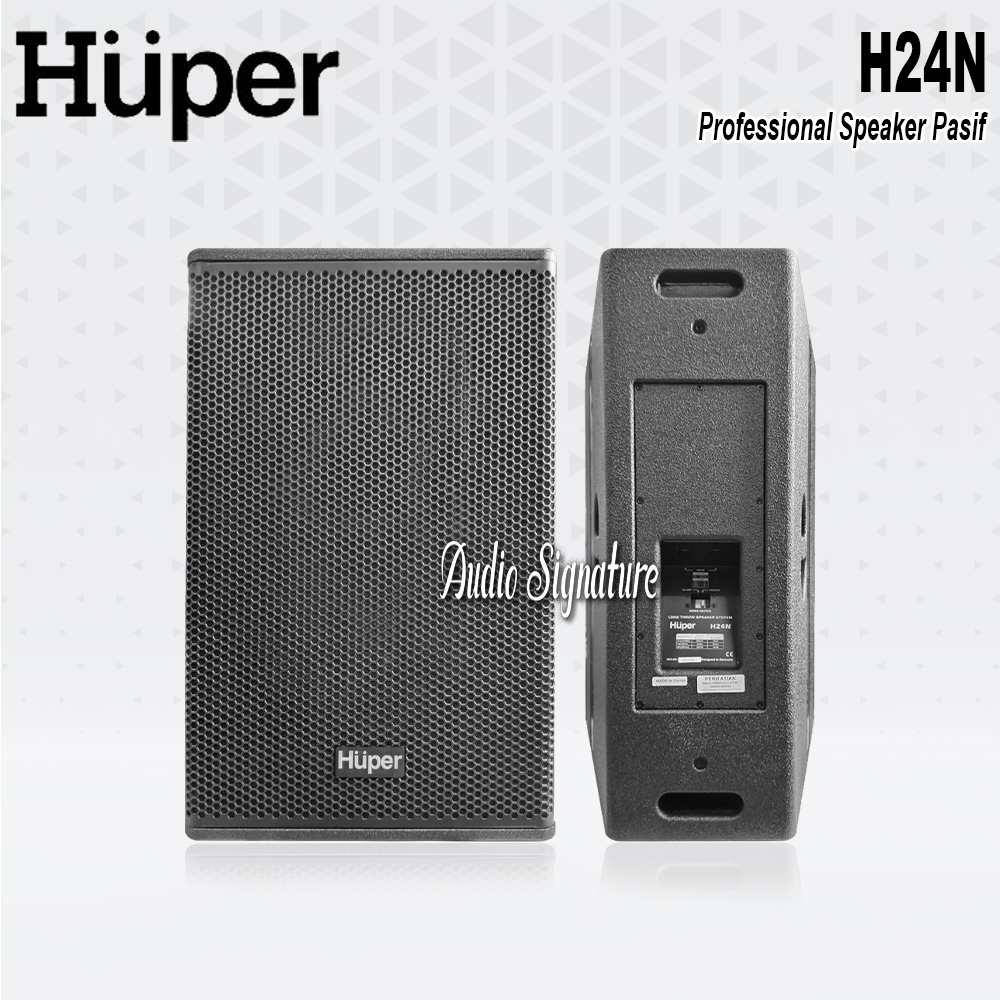 Speaker Pasif Bi-Amp 2x12 Inch HUPER H24N | H24 N | H 24N Original 800 Watt