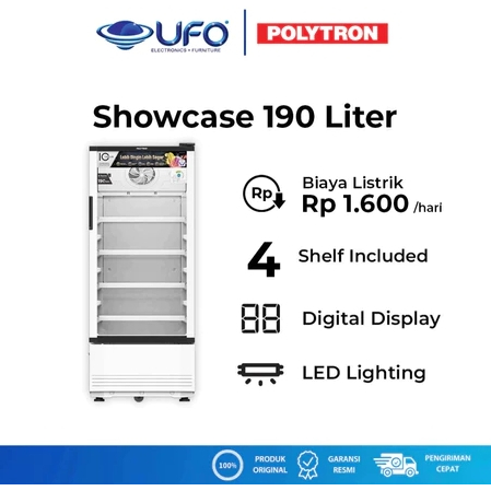 Polytron Showcase 190 Liter SCN190 | SCN 190