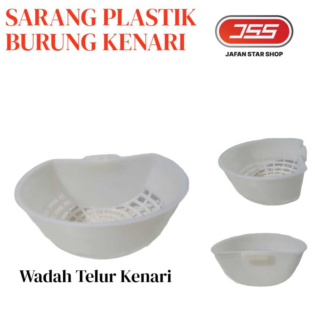 Sarang Burung Kenari Bahan Plastik Tebal