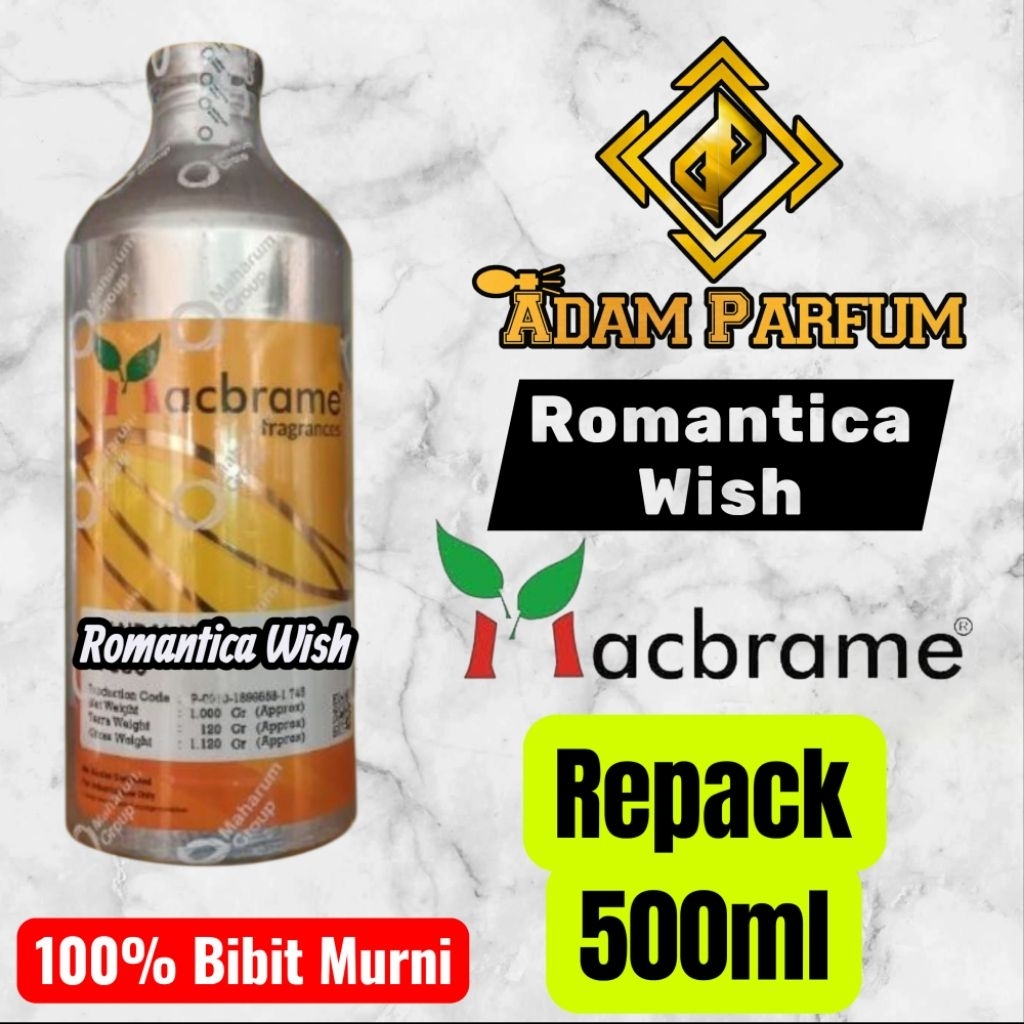 

Romantica Wish Macbrame repack 500ml searah aroma Victoria Secret Romantis