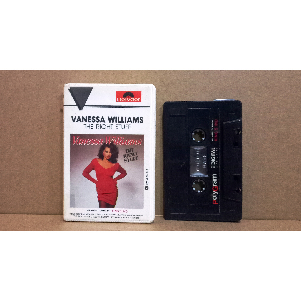 VANESSA WILLIAMS - THE RIGHT STUFF - Kaset