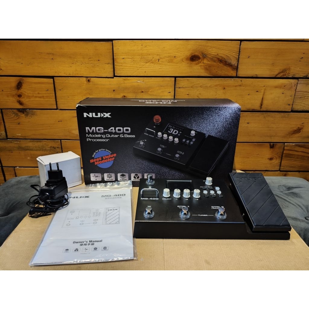NUX MG400| 2nd  Efek Gitar mulus