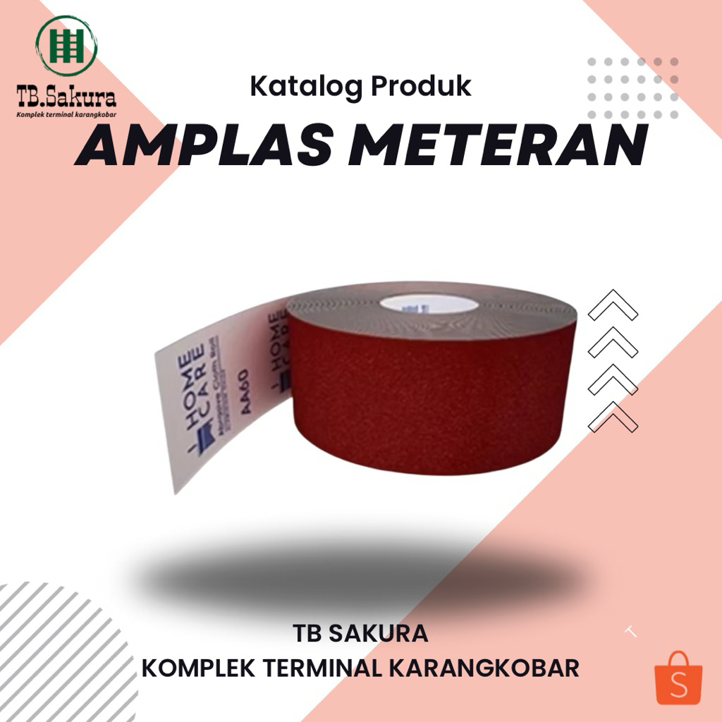 KERTAS AMPLAS METERAN KASAR DAN HALUS HOMECARE