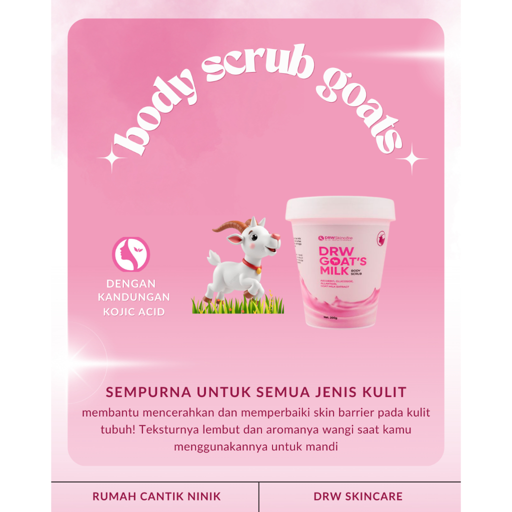 Body Scrub DRW Skincare DRW Skincare